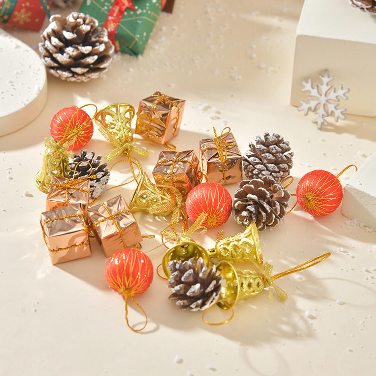 Amazon.co.jp: クリスマスツリー 飾り オーナメント 豪華 クリスマス