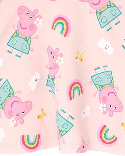 Miniatura 3 de Peppa Pig Vestido skater de felpa francesa para niñas pequeñas