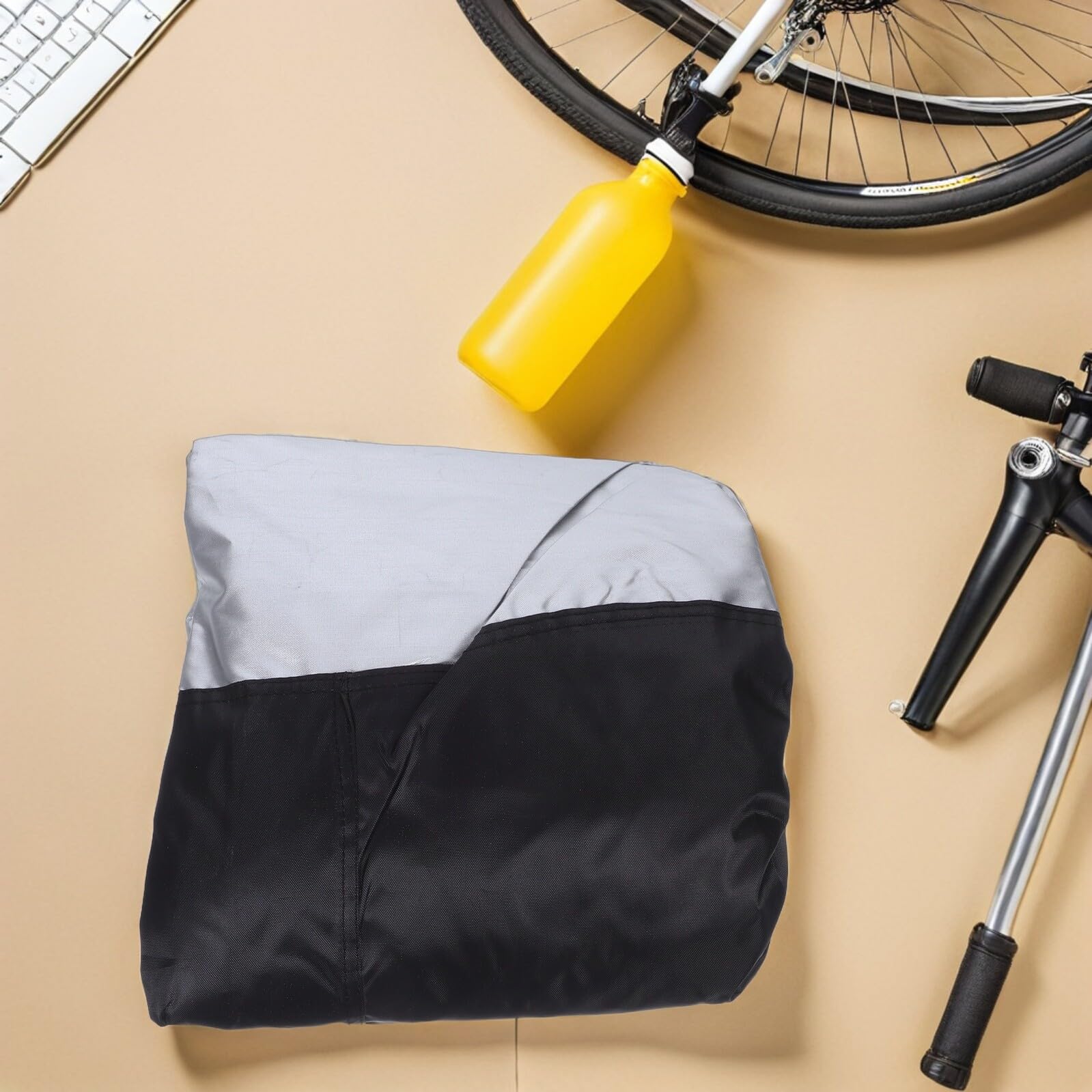 Hemobllo Housse Moto Imperméable Oxford XXL avec Protection UV Antipoussière et Résistance Pluie Bâche pour Motos et Scooters Housse Protection