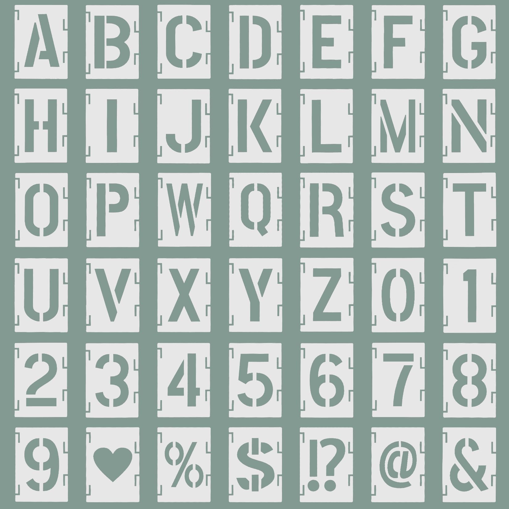 Set di 20 stencil da disegno per bambini, modelli di stencil per ptura da disegno in plastica per progetti artistici scolastici di artigianato per bambini  21