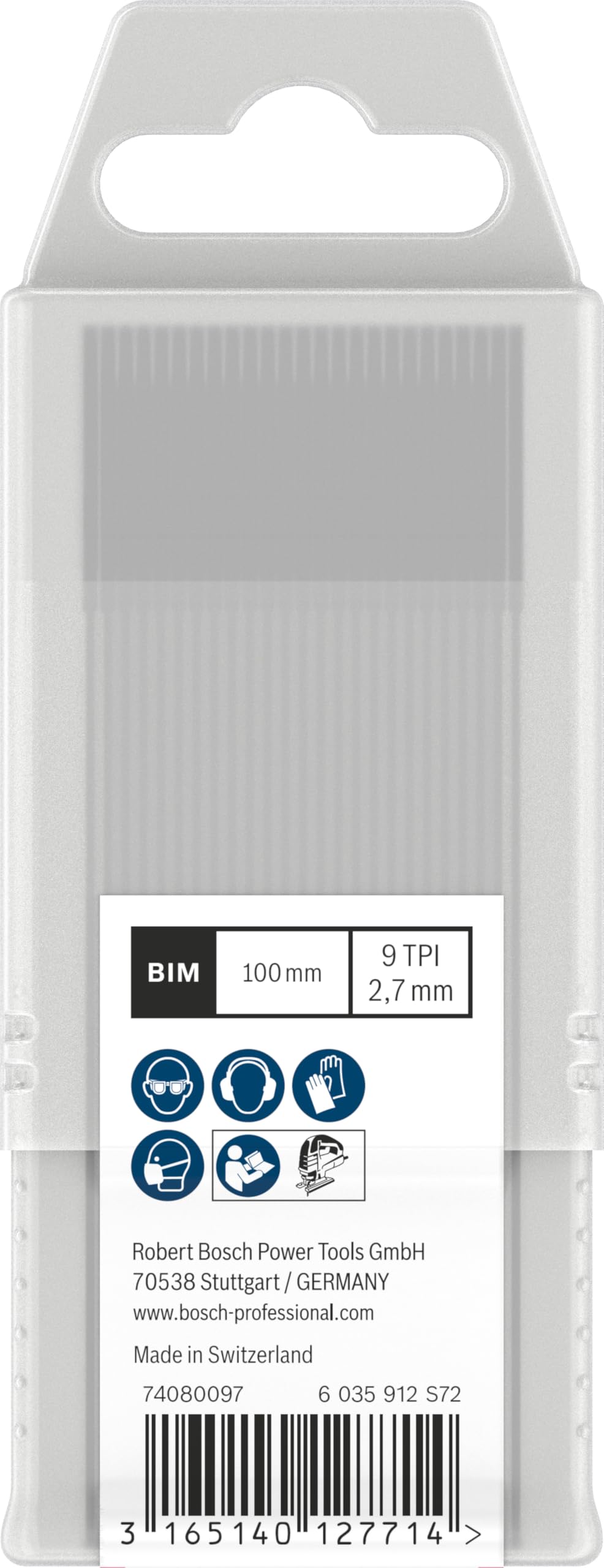 Bosch Professional 25 x Lame per seghetto alternativo T 101 BF Clean for Hard Wood (per Legno duro, straight cut, accessorio Seghetto alternativo)
