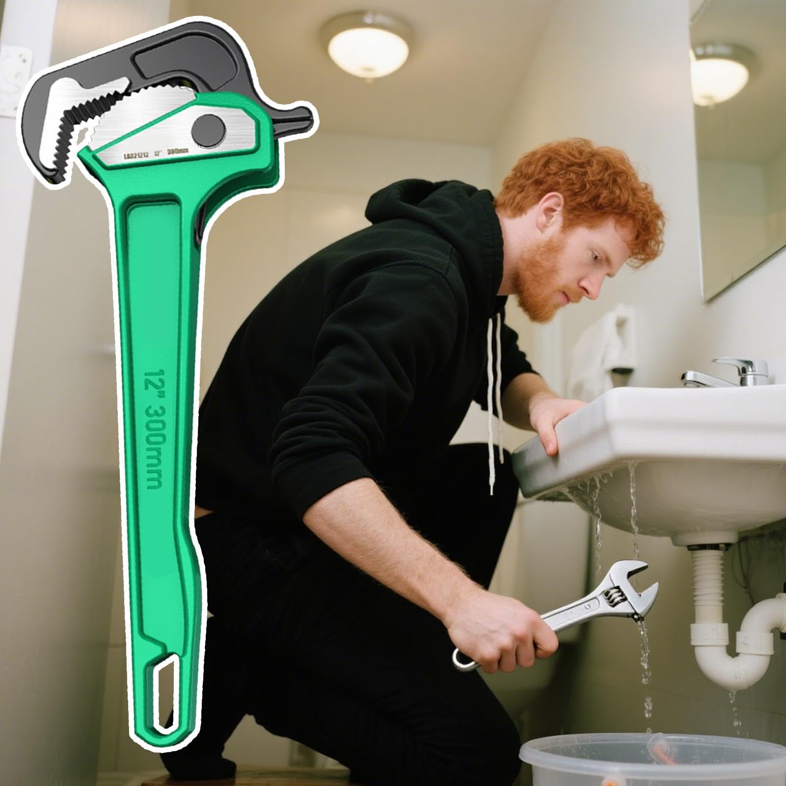 Llave Ajustable para Fontanería Alicates Ajustables para Fregadero de