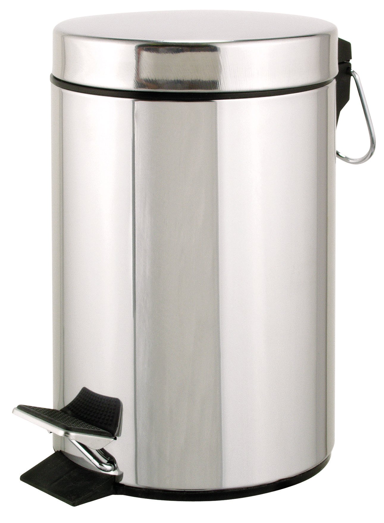 Poubelle de salle de bain 3L axentia petite taille idéale sous le lavabo