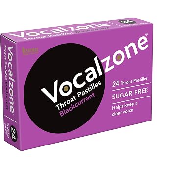 Vocalzone schwarze Johannisbeere zuckerfreie Pastillen 24 St ck