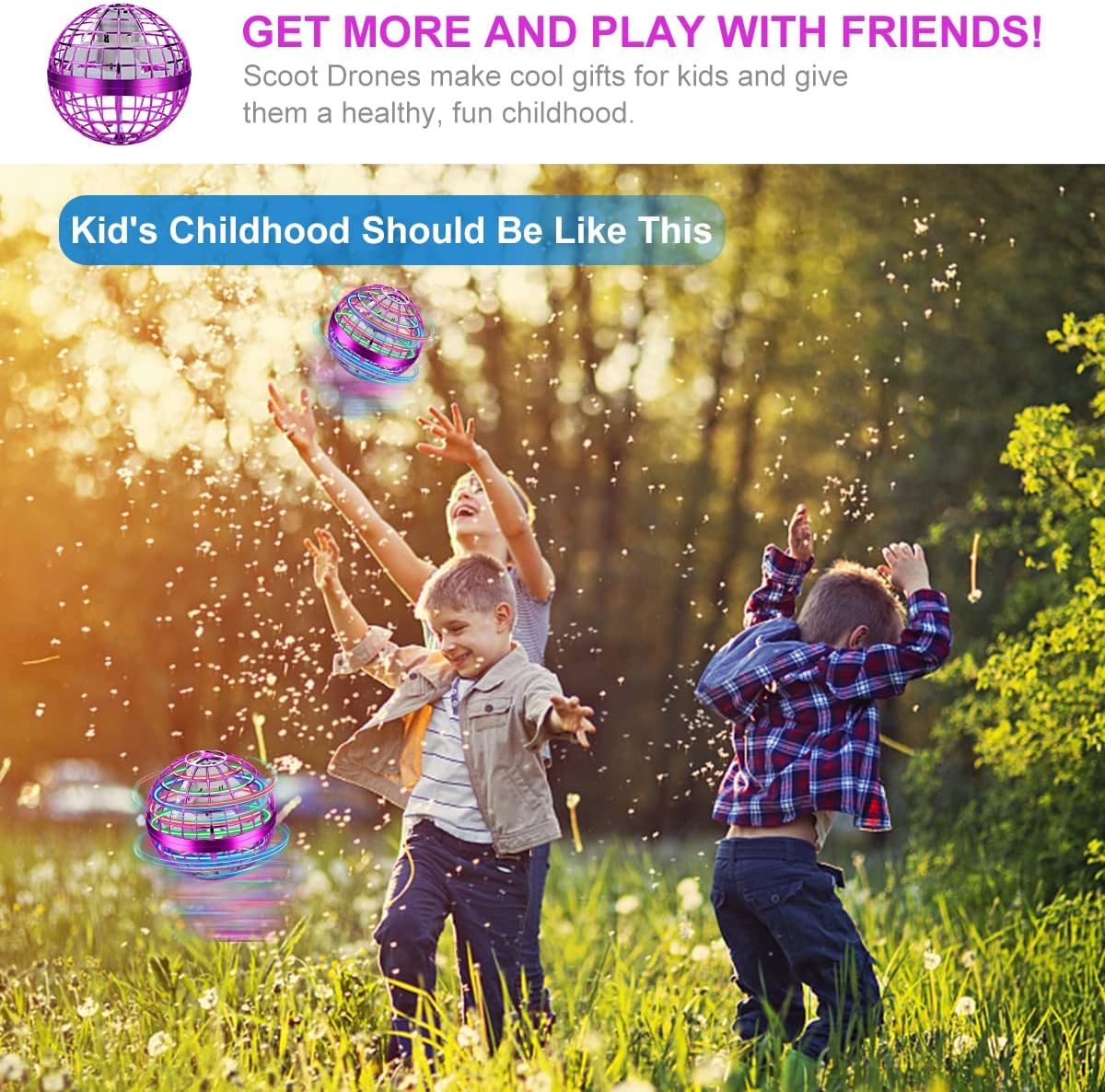 Lіmіtеd Dіѕсоunt TOKFUN 2022 Upgraded Flying Ball Toys,Hand Operated Drones Flying Toys for Kids Adults Rechargeable Mini Drone Magic Flying Orb Ball Spinner with 360°Rotating LED Lights Indoor Outdoor Drones Gift Exсluѕіvе Dіѕсоunt 60% Prісе TOKFUN 2022 Upgraded Flying Ball Toys,Hand Operated Drones Flying Toys for Kids Adults Rechargeable Mini Drone Magic Flying Orb Ball Spinner with 360°Rotating LED Lights Indoor Outdoor Drones Gift