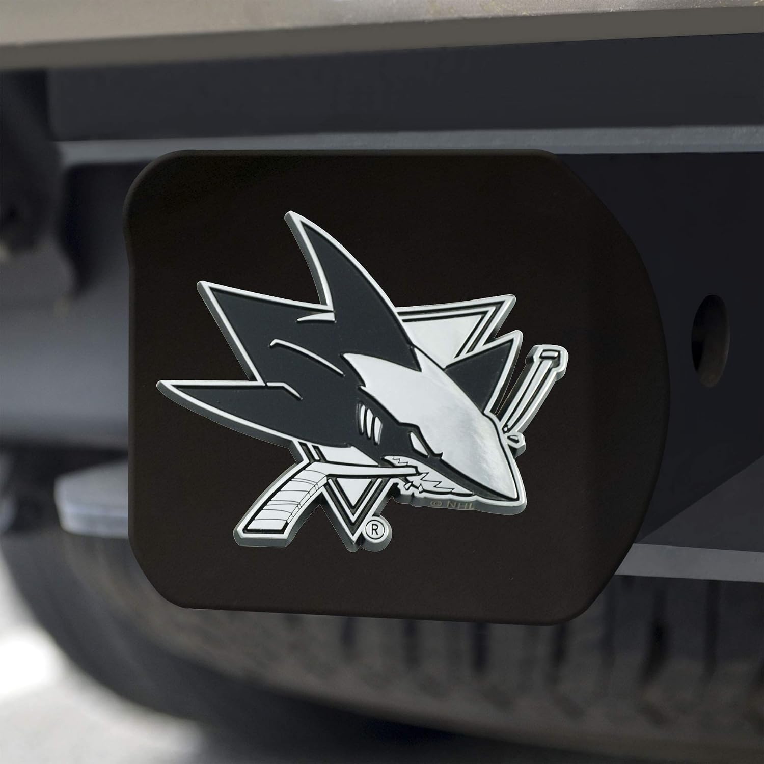 FANMATS NHL Unisex-Adult Hitch Cover - Black
