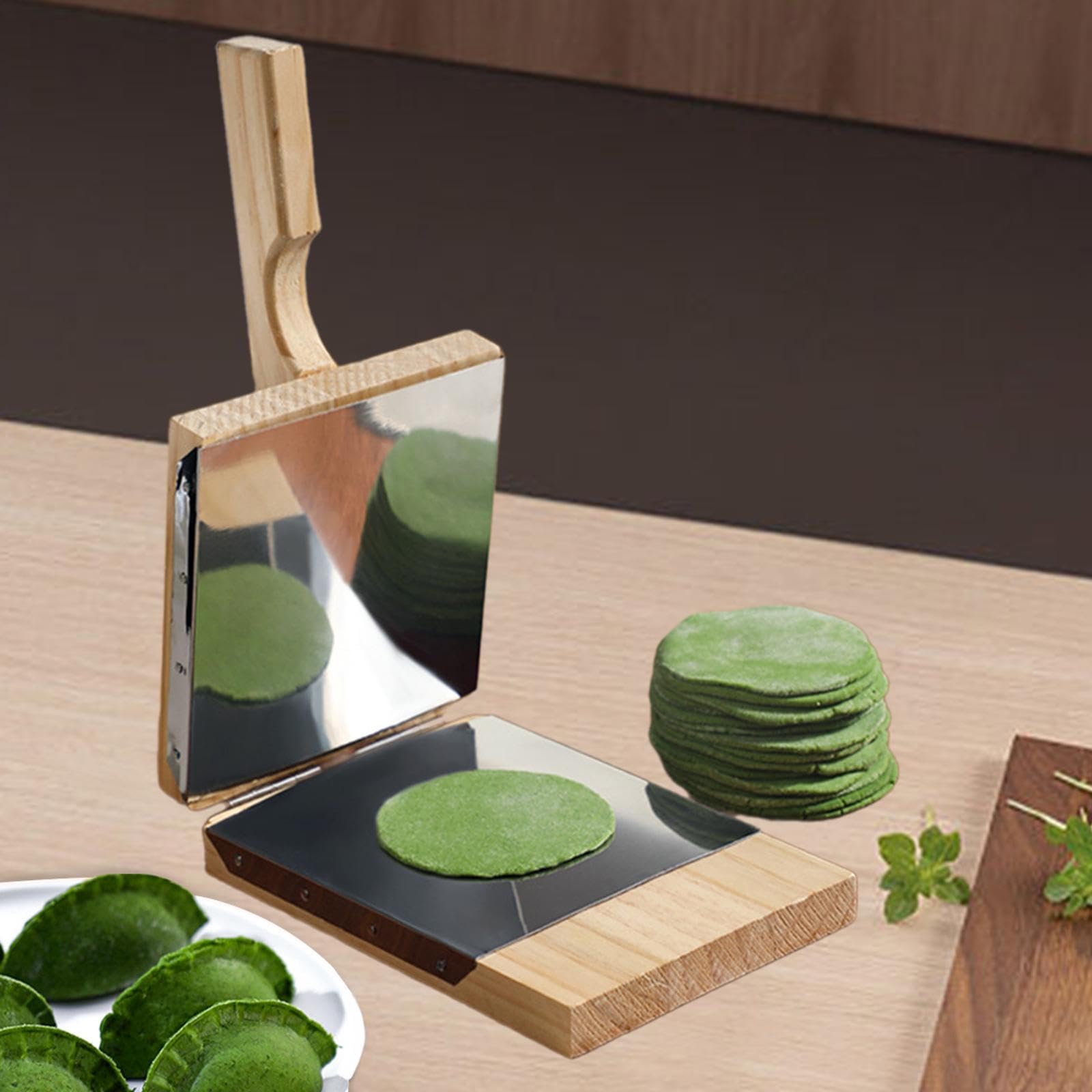 Pressa per Tortilla in Legno, Strumento, Pressa Manuale per Sfoglie per Ravioli E Pancake