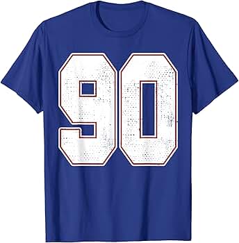 トップス 9090 Numbering Game Shirts L/STee M Navy 9090 90 Numbering Game Shirt