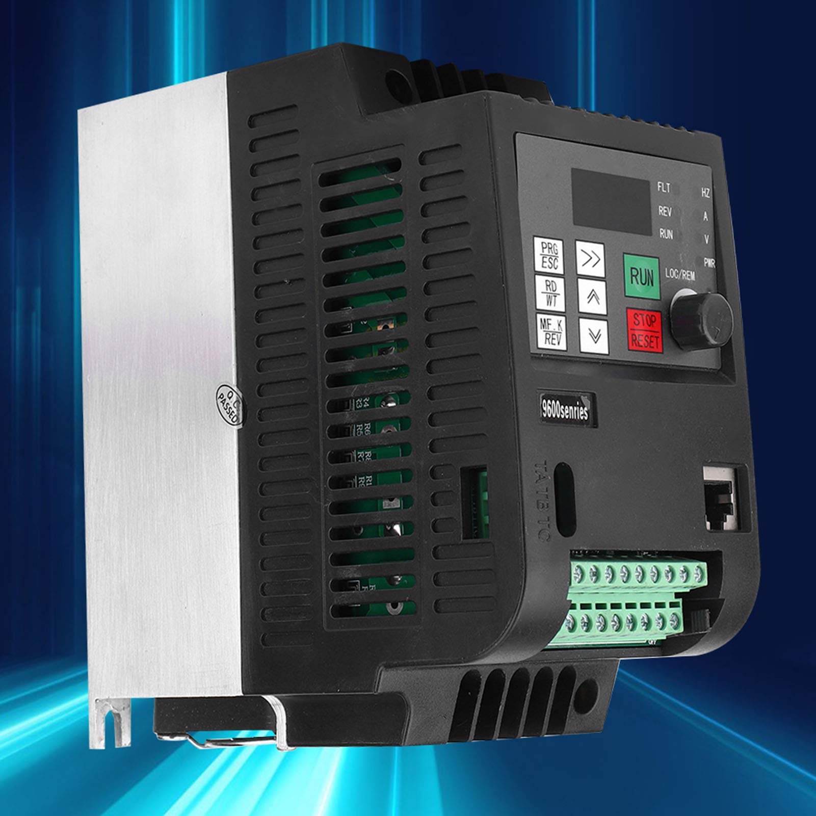 Convertidor de frecuencia, 9600 3T 00220GB 2,2 kW 380 VAC Variador de velocidad trifásico Mini variador vectorial universal para máquinas herramienta