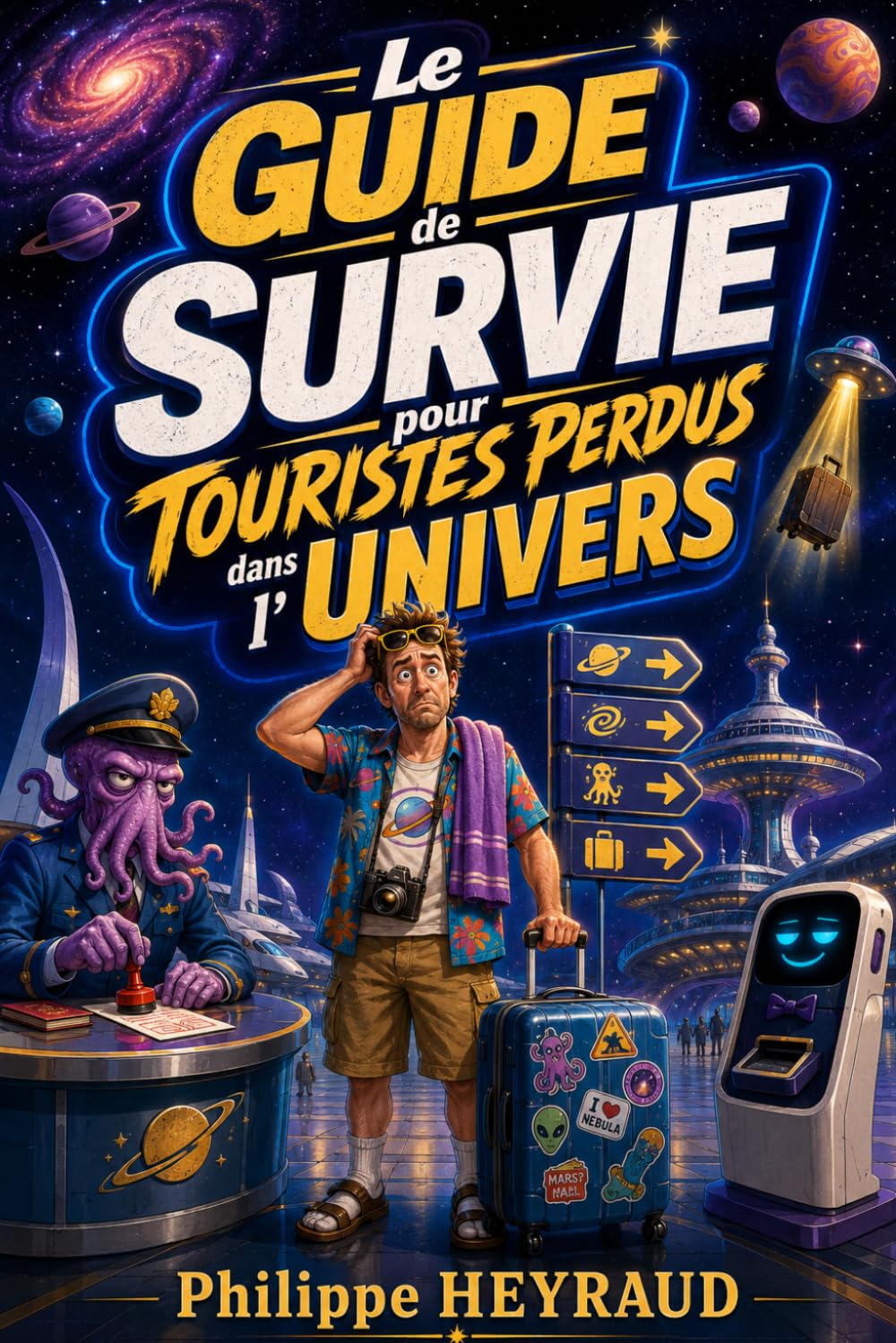 Le Guide de Survie pour Touristes Perdus dans l’Univers: Ou comment éviter les trous noirs, les buffets interstellaires suspects et les frais cachés sur l’oxygène