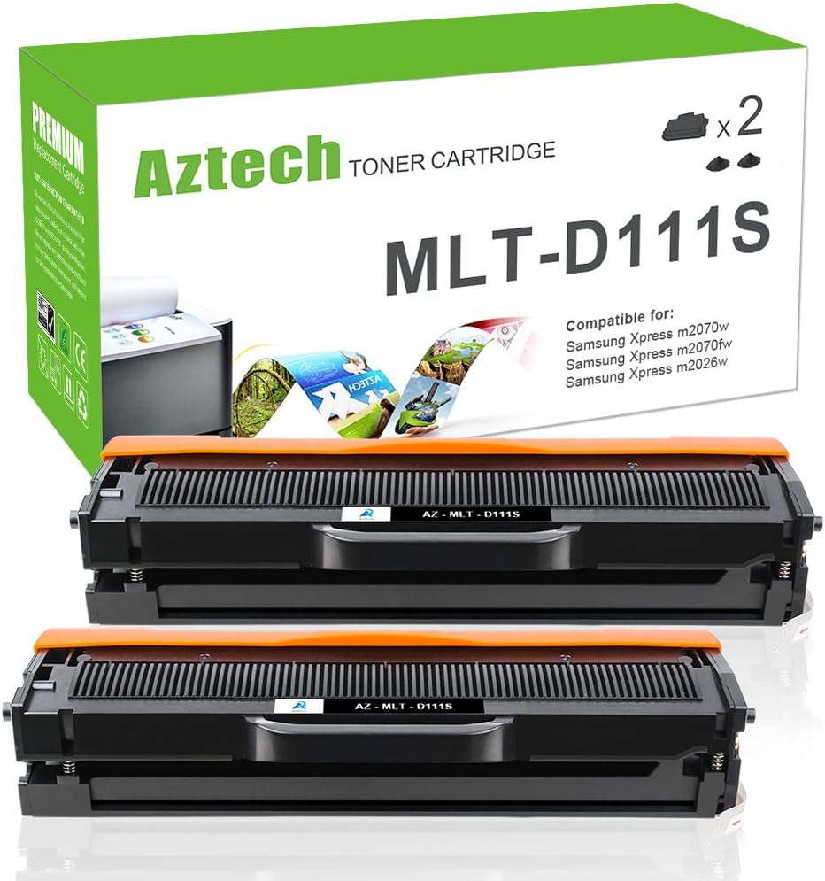 Aztech Compatible Toner Cartridge Replacement for Dell 1250 (Black, 1-Pack)