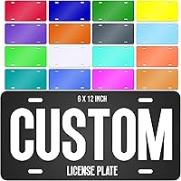 Vista 8 de Placa de matrícula personalizada para motocicleta - Placa de matrícula mini personalizada - Placa de matrícula para vehículo todo terreno - Placa