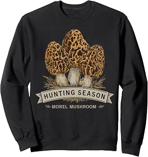 Morel Mushroom Hunting Season Foraging Sweatshirt