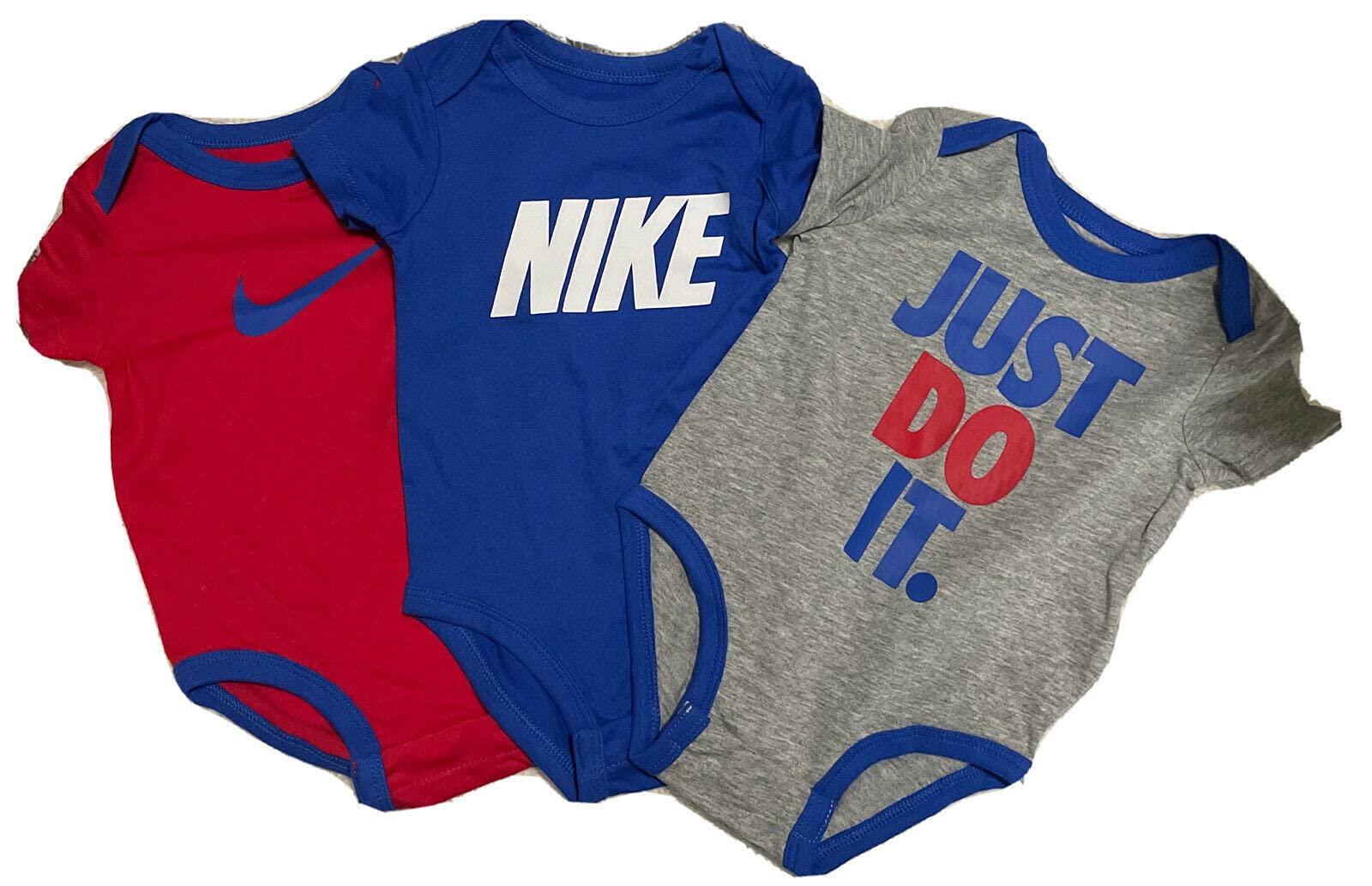 Nike Body de 3 piezas para bebé niño - Game Royal (9/12 meses)