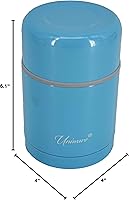 Vista 3 de 2466BL Uniware - Recipiente sellado al vacío de doble pared (20.3 fl oz) (azul)