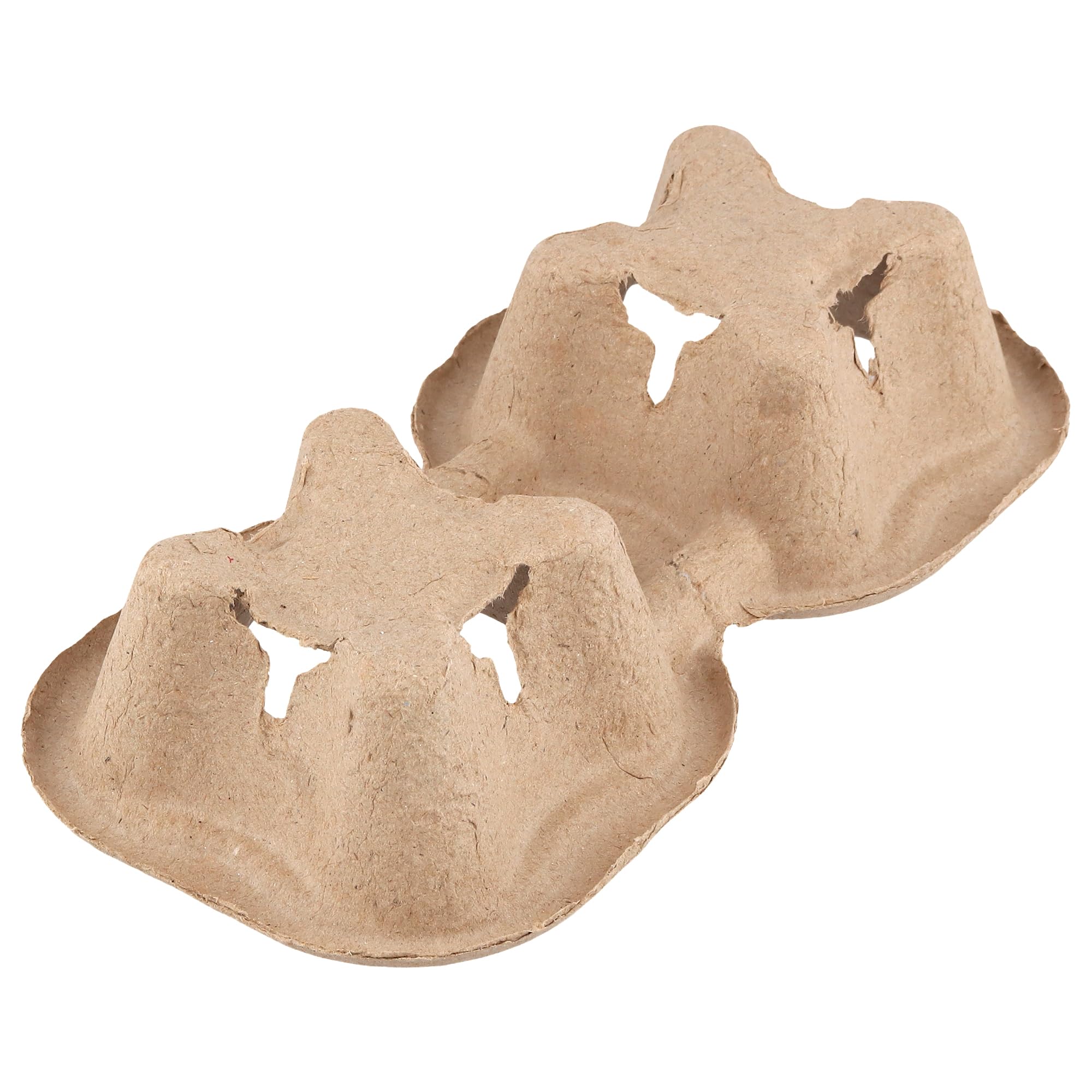 120 Stück 2-fach Becherhalter Pappe, tragbare Getränkebehälter aus Zellulose, 2er Kaffeebecherhalter To Go Für Heiße und Kalte Getränke (22 x 11 x 4,5 cm)