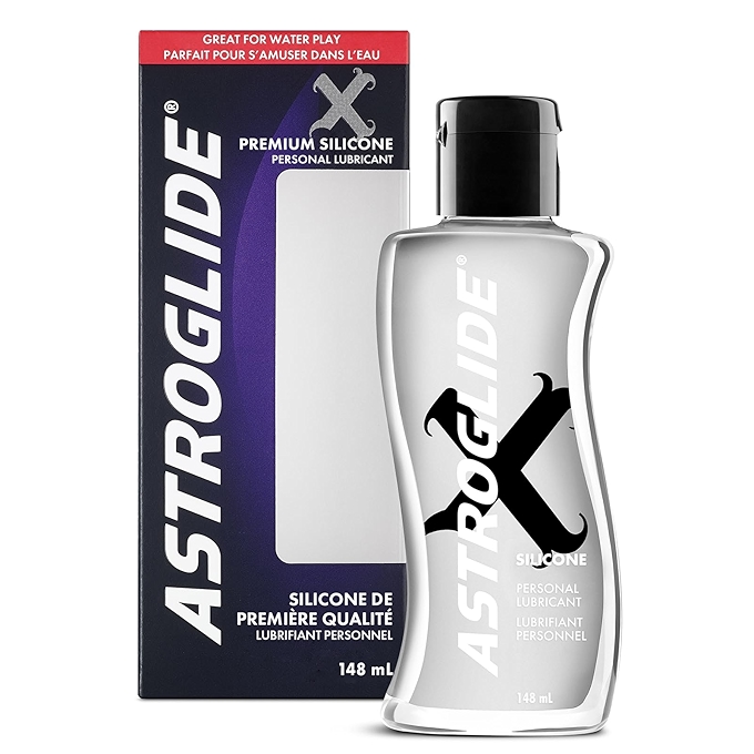 Astroglide 硅基润滑剂 - 高级个人润滑油 (适用于阴道和肛交)