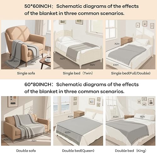 Miniatura 3 de inhand Manta de regalo para el día de San Valentín, color rosa para sofá, suave decoración del hogar, manta de punto tamaño individual, manta de