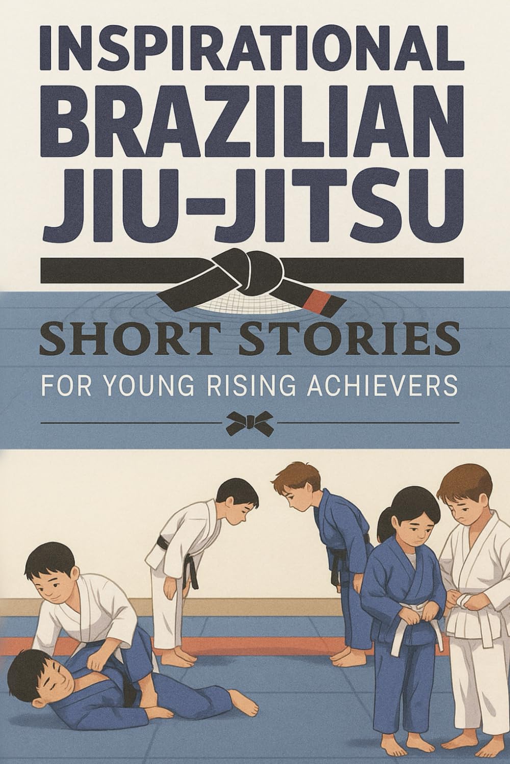 Inspirational Short Brazilian Jiu-Jitsu Stories for Young Rising Achievers: Roll into Brazilian Jiu-Jitsu Stories of Grit, Skill & Inspiring Matches! (A Must-Have for Young Grapplers & Dreamers)
