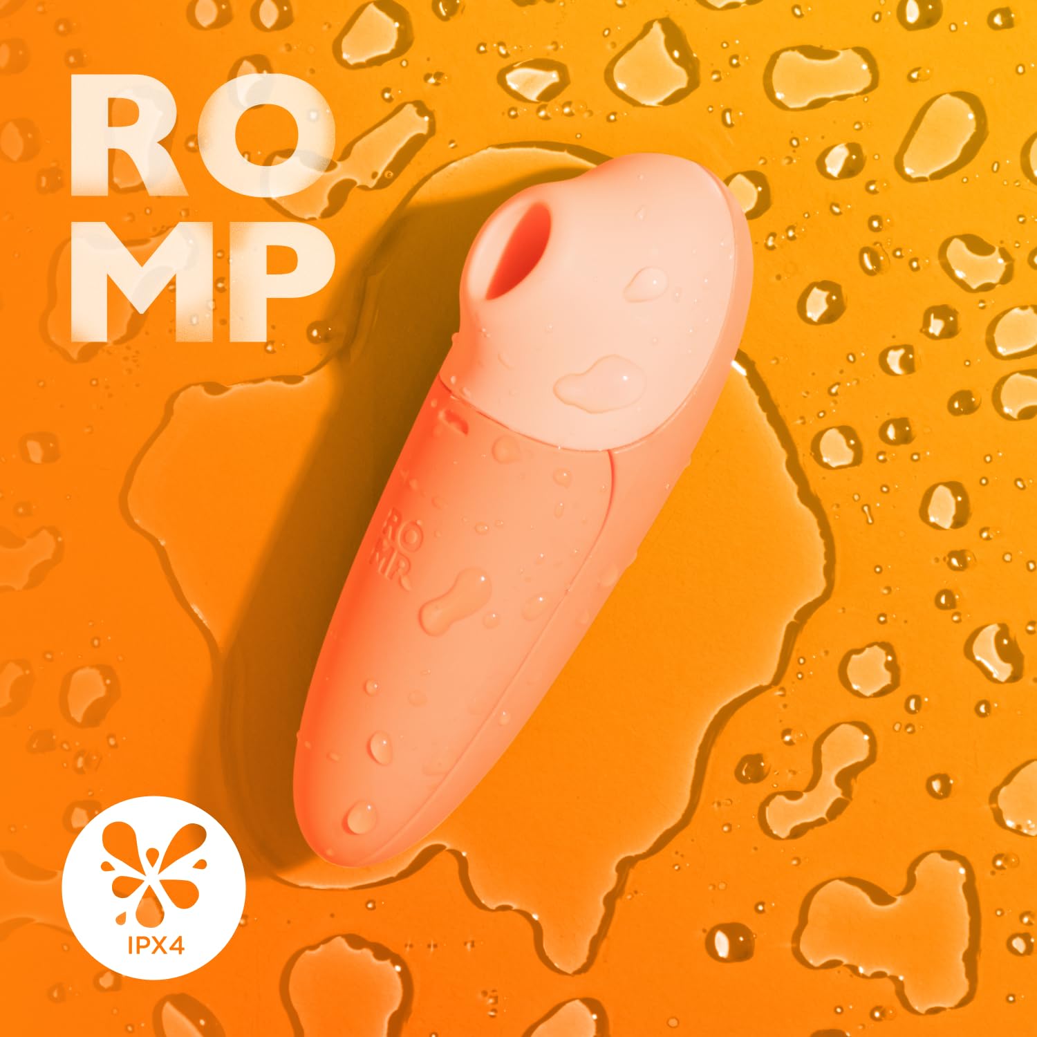 Romp Switch X Stimulateur clitoridien | Suceur de clitoris avec 6 niveaux de puissance | Sex toy vibrant aspirant adulte pour femme et pour couple | Vibromasseur pour femme et couple
