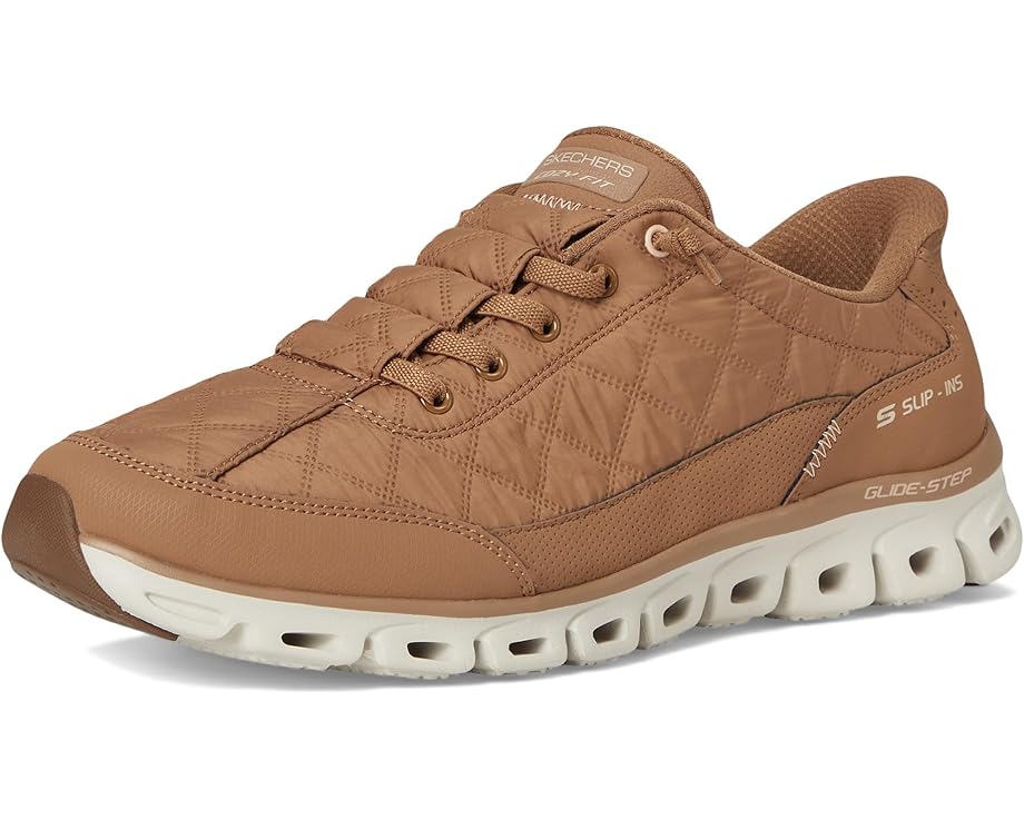 SKECHERS Glide-Step - At Ease Cozy Fit Hands Free Slip-Ins - Front View