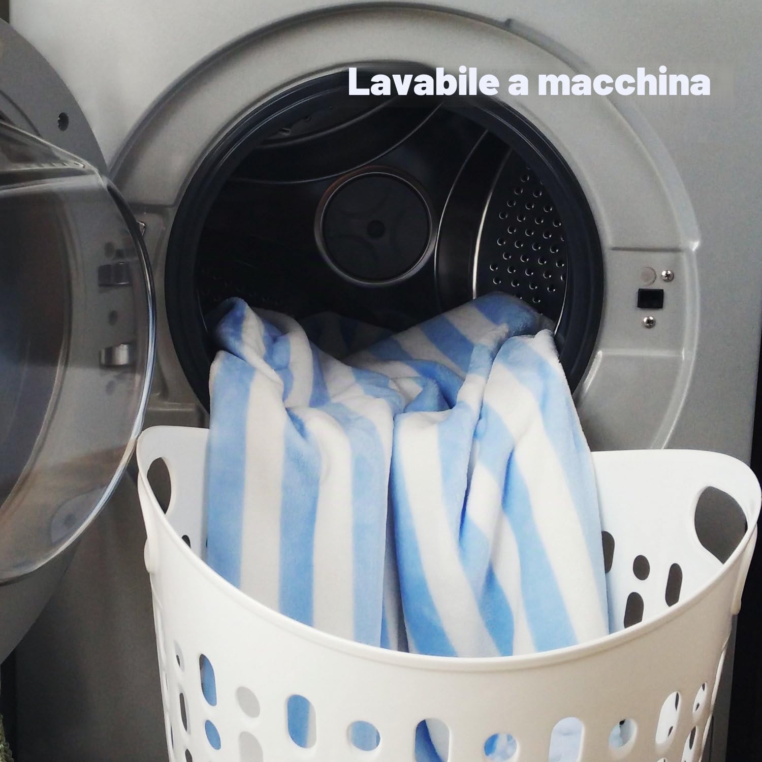 Lussuosa coperta in flanella per neonati, extra morbida e calda, a doppio strato, per carrozzina o culla