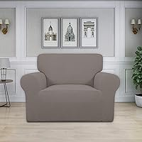 Vista 397 de Easy-Going - Funda elástica para sofá, 1 pieza, protector de muebles, suave, con parte inferior elástica, para niños, tela de jacquard de poliéster