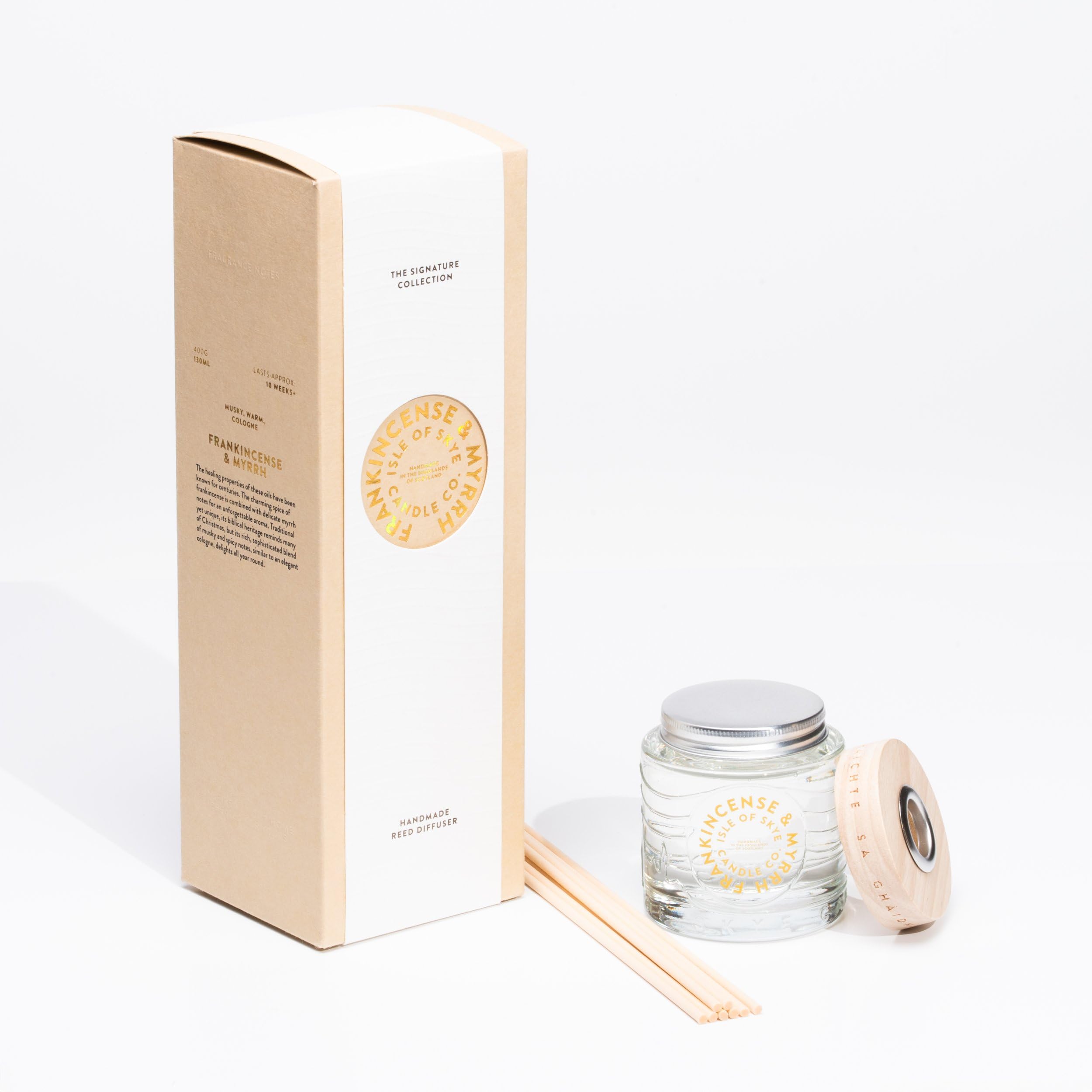 Isle of Skye Candle Company Diffuseur de parfum d'encens et myrrhe