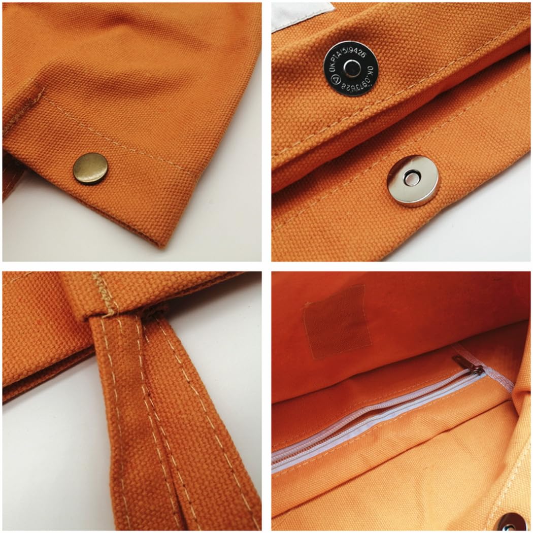 oukesin Borsa a tracolla in tela da donna borsa a tracolla grande capacità turismo scolastico casual