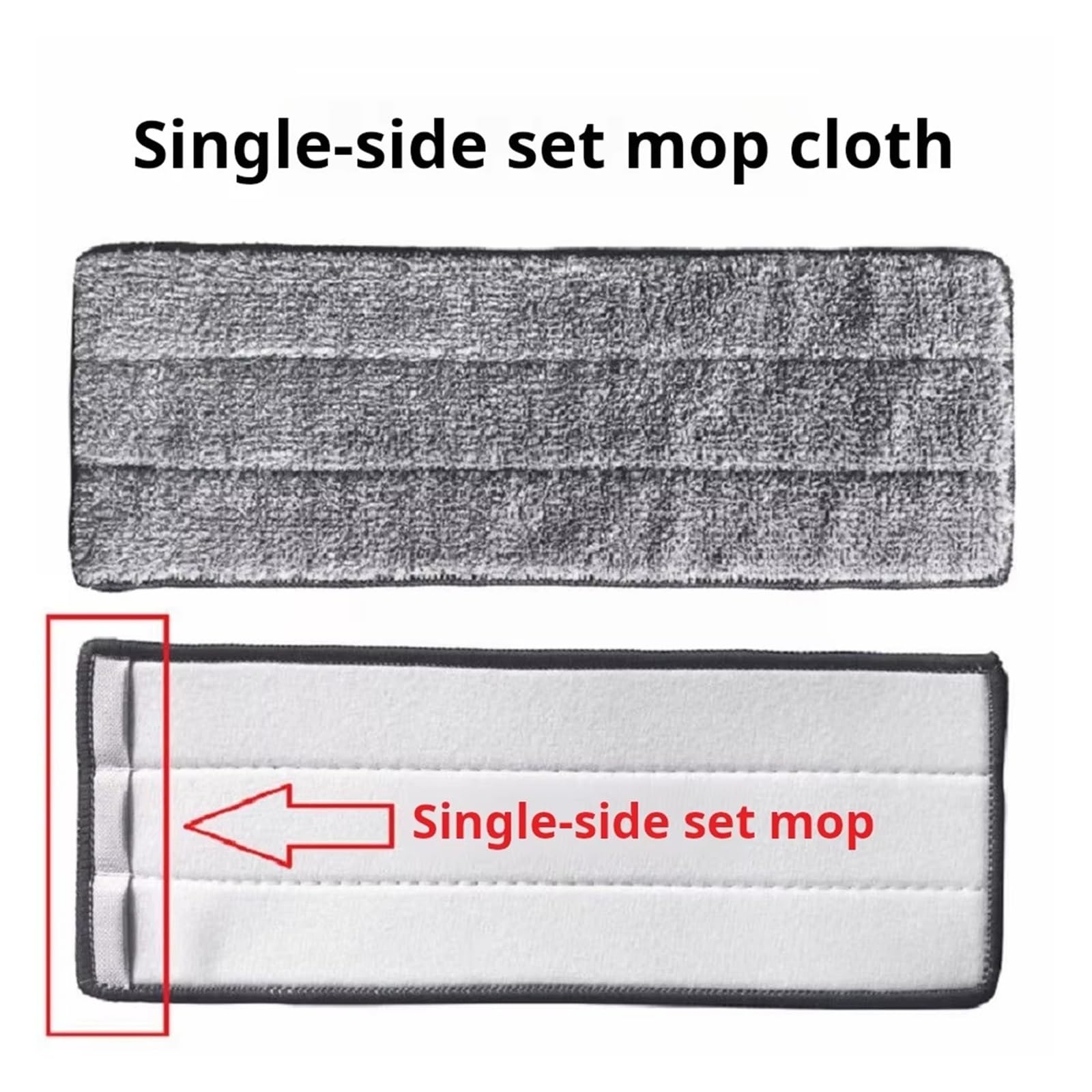 Flat Mop Ricambio Kit Panno Lavapavimenti 3-20pz