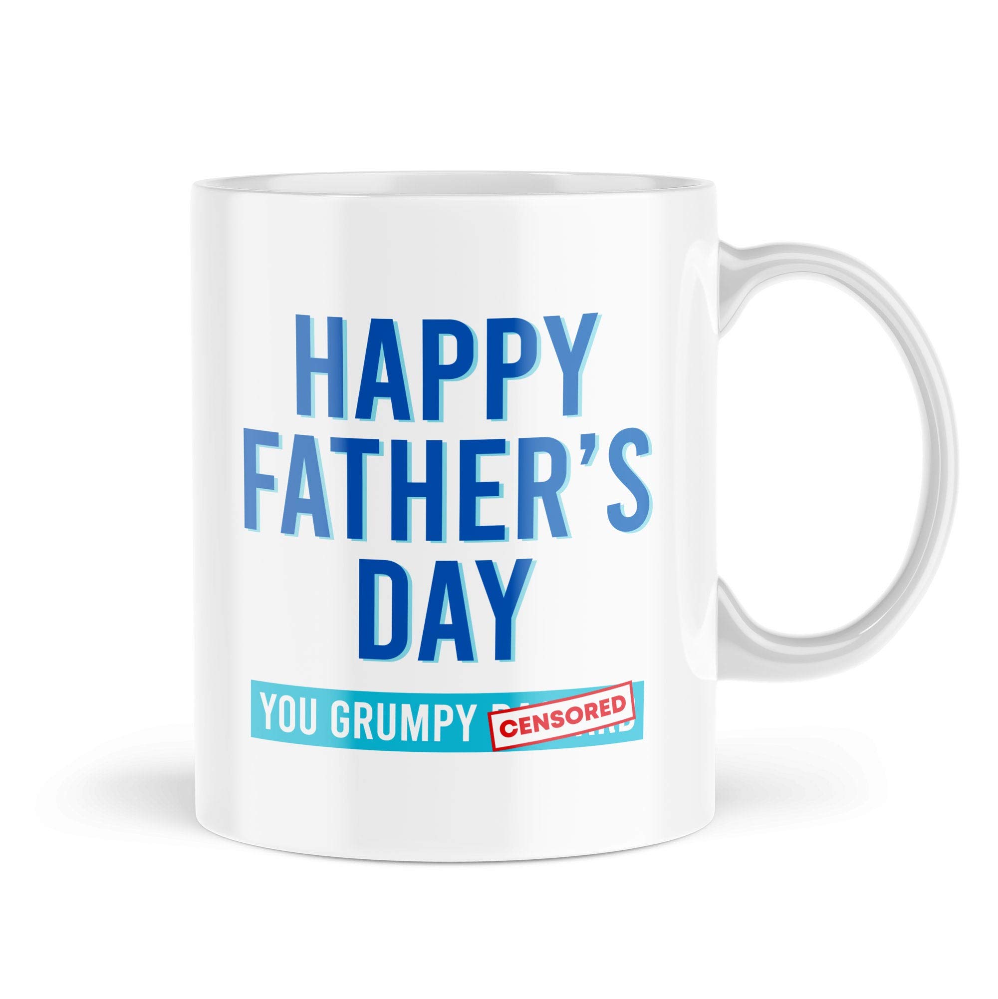 Funny Father's Day Gifts | Grumpy Old Bastard Joke Mug | Gifts for Father's Day Celebration Mugs | Gifts for Dad | Coffee Cup - Mbh879
