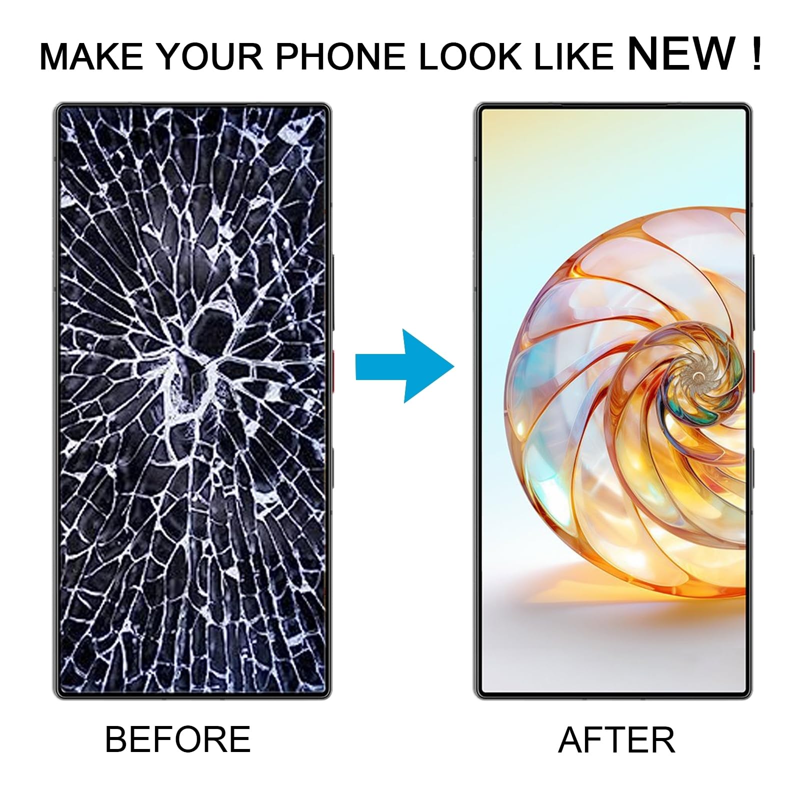 Akcesoria wymiany telefonów komórkowych Dla ZTE Nubia Red Magic 9 Pro+ AMOLED LCD z penym zespoem digitizer Część naprawy