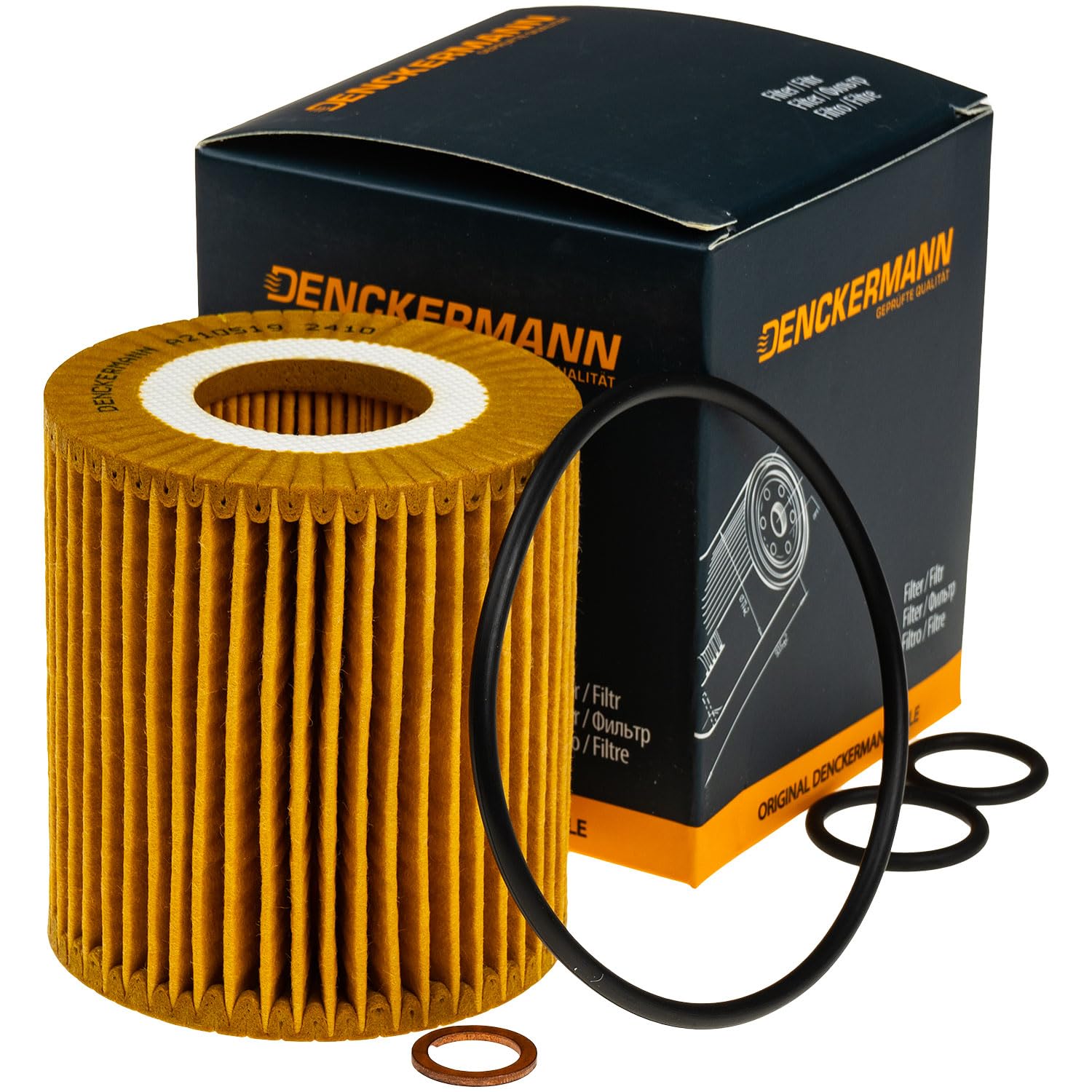 Pacchetto di ispezione Set di filtri con Energy 5W-30 5L, filtro aria, filtro olio, filtro ai carboni attivi, filtro abitacolo
