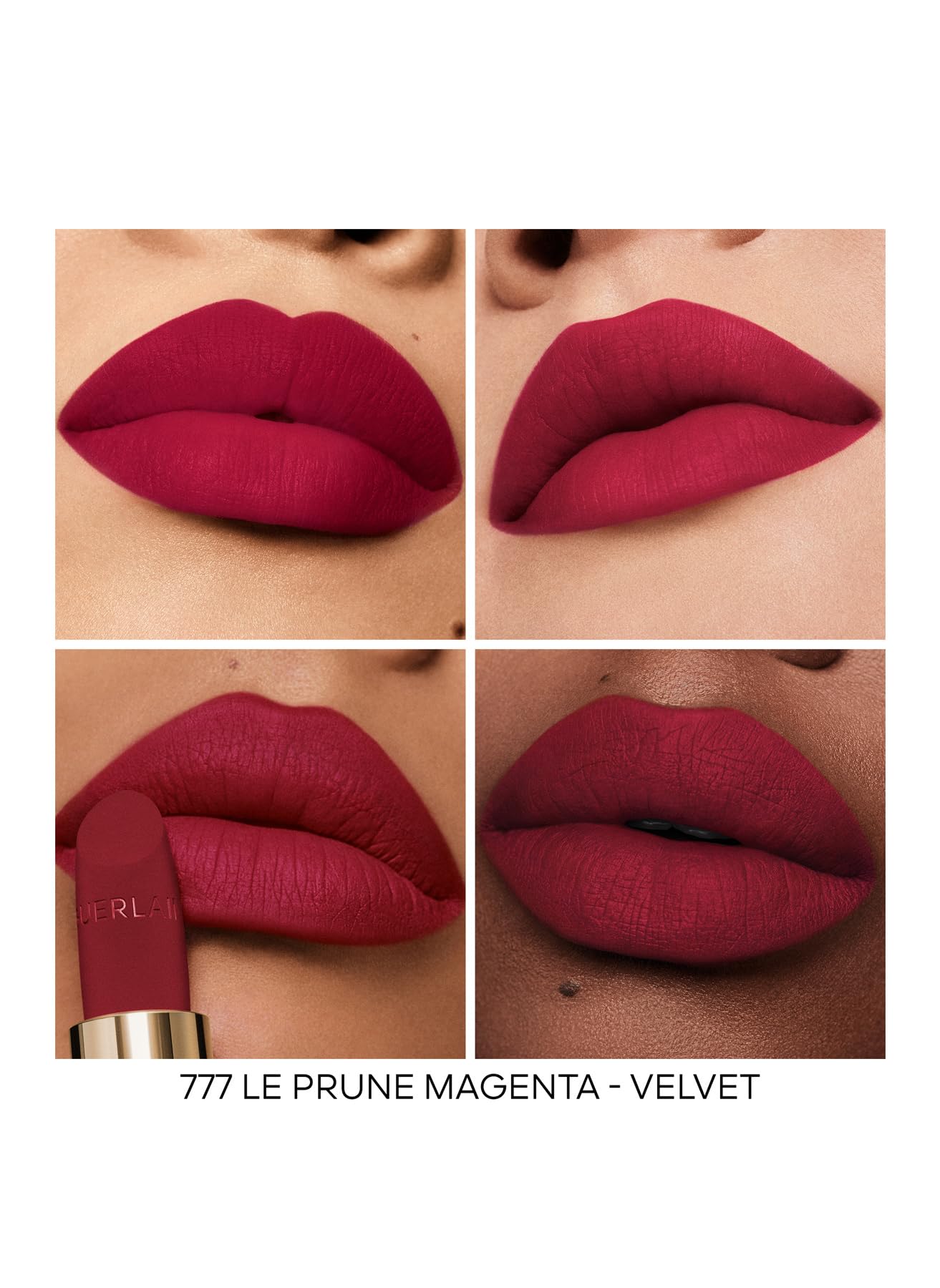 Guerlain Rouge G Refill Velvet 777 Le Prune Magenta