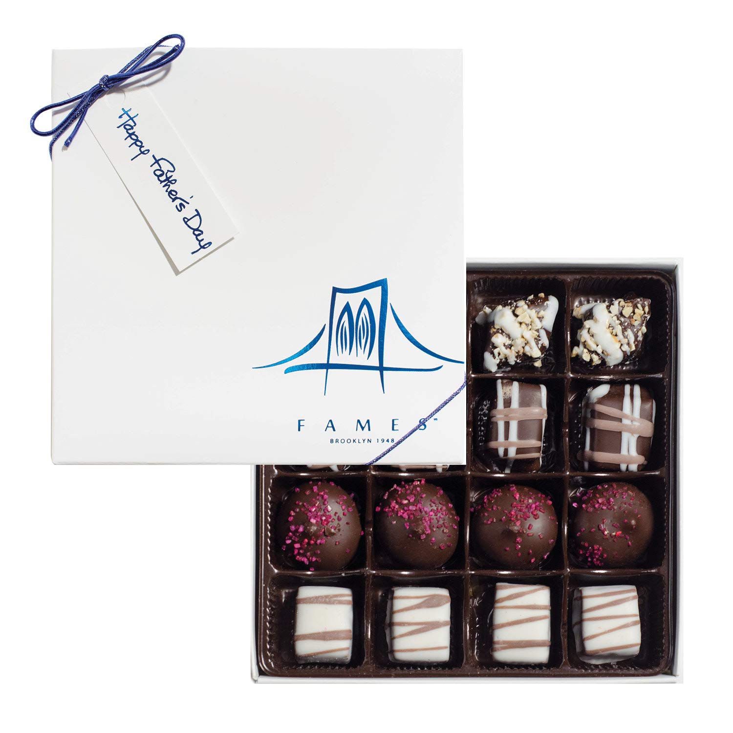 Father's Day Gift for Husband, Gift for Dad, Dairy Free Chocolate Gift, 16 pc.