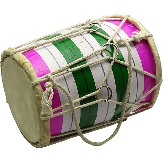 Handmade Mini Dholak - 7.5 Inches
