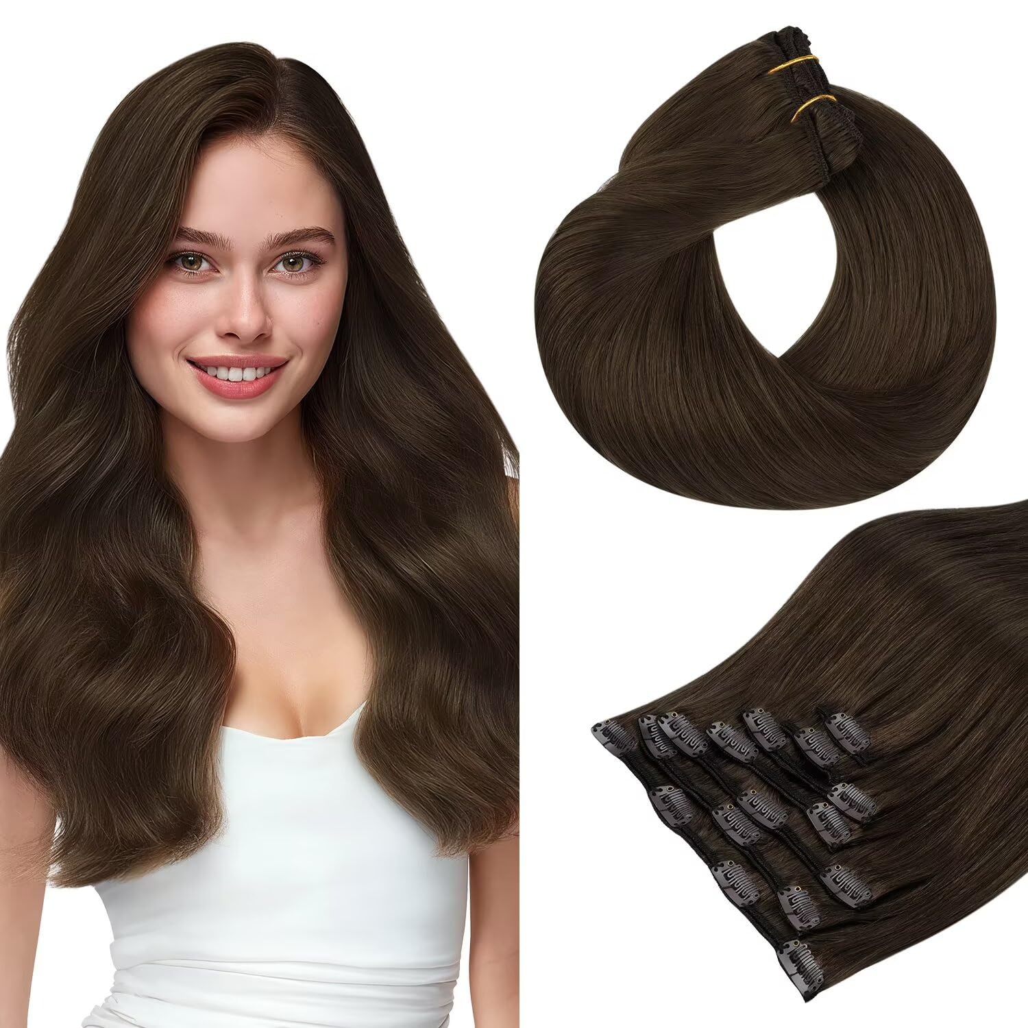 hotbanana Invisi Edge Clip In Extensions Echthaar
