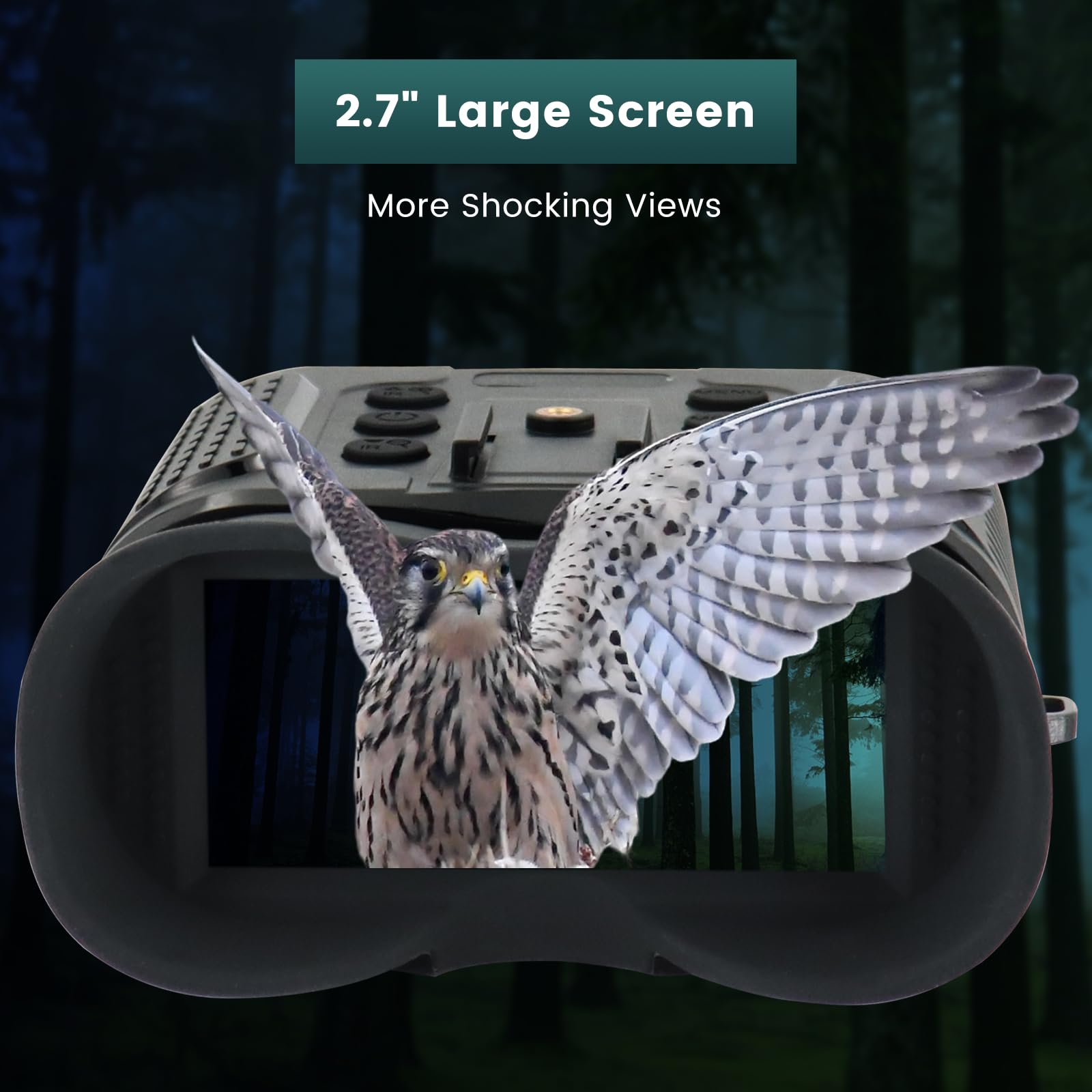 Lunettes de vision nocturne montées sur la tête