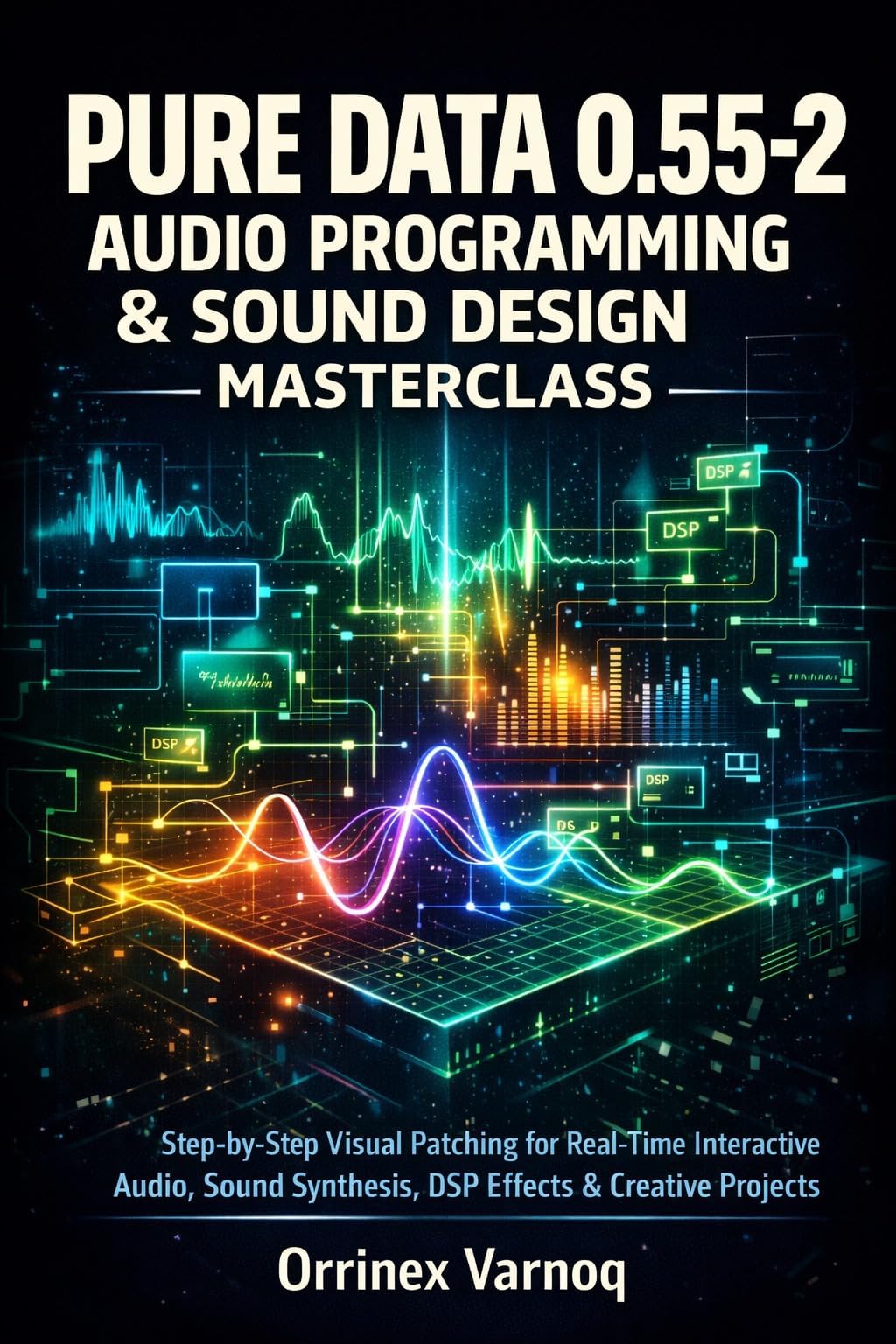 PURE DATA 0.55-2 AUDIO PROGRAMMING & SOUND DESIGN MASTERCLASS: STEP-BY-STEP VISUAL PATCHING FOR REAL-TIME INTERACTIVE AUDIO, SOUND SYNTHESIS, DSP EFFECTS & CREATIVE PROJECTS