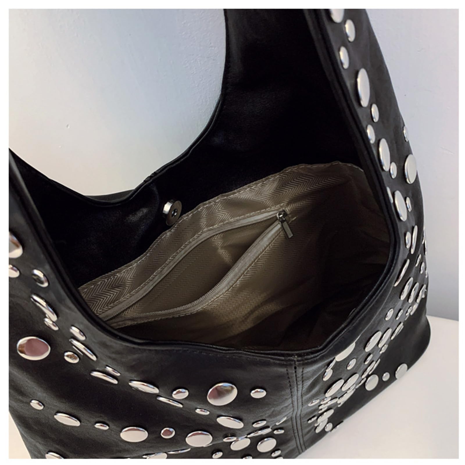 DEERWORD Donna Borse a Spalla Borsa a Tracolla Elegante Grandi Firmate Marca Mano Antifurto PU pelle 79238 1 pz