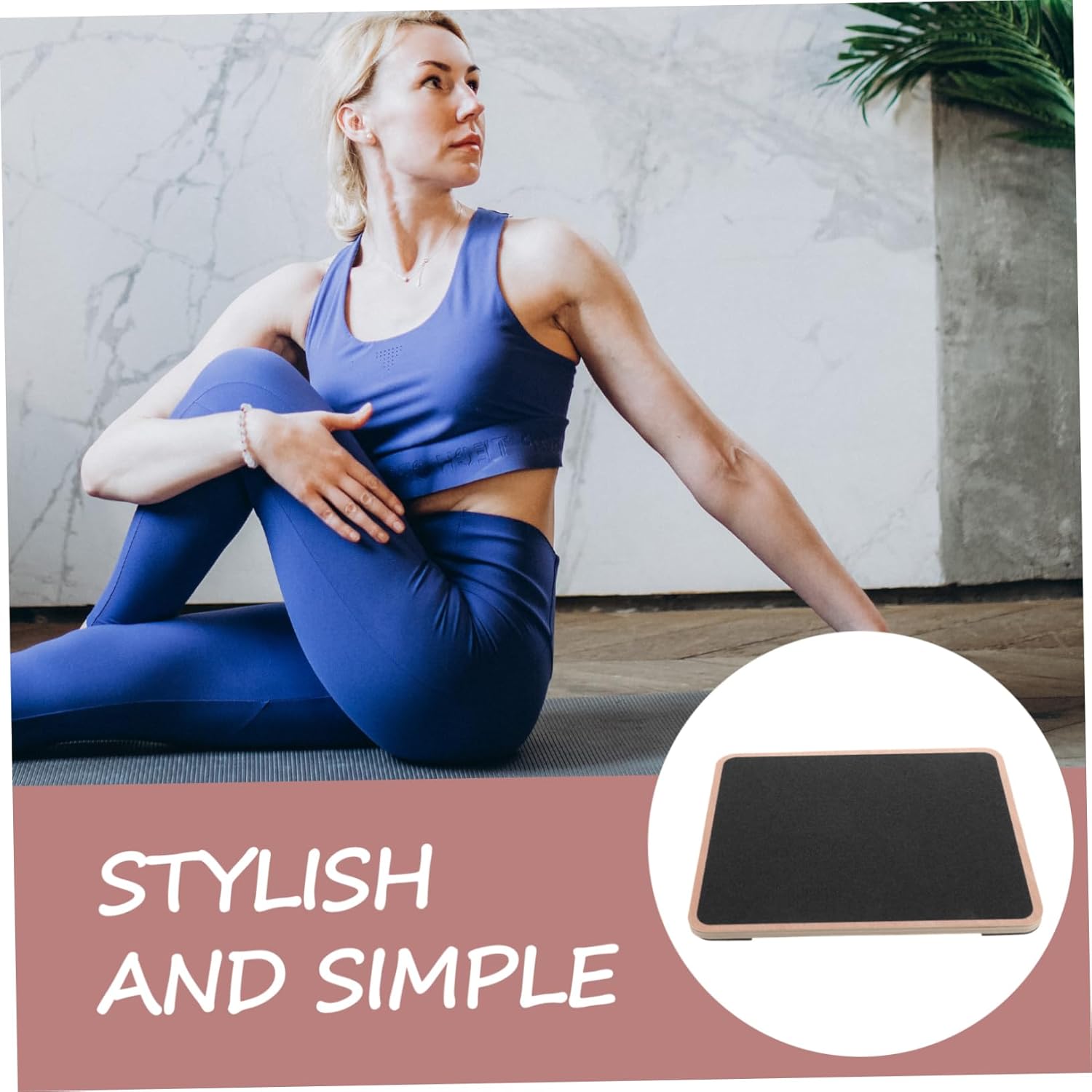 Balance Board for Adults Yoga Fitness Training Equipment Improve Coordination Balance Skills Stylish Design