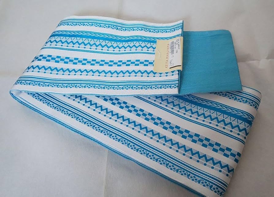 Amazon.co.jp: 新古品 ケイタマルヤマ KEITA MARUYAMA 半幅帯 長