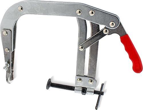 ABN Compresor de resorte de válvula de 8 pulgadas, capacidad de 3 a 6.5 pulgadas, espacio libre de 6 pulgadas - Herramienta de compresión de