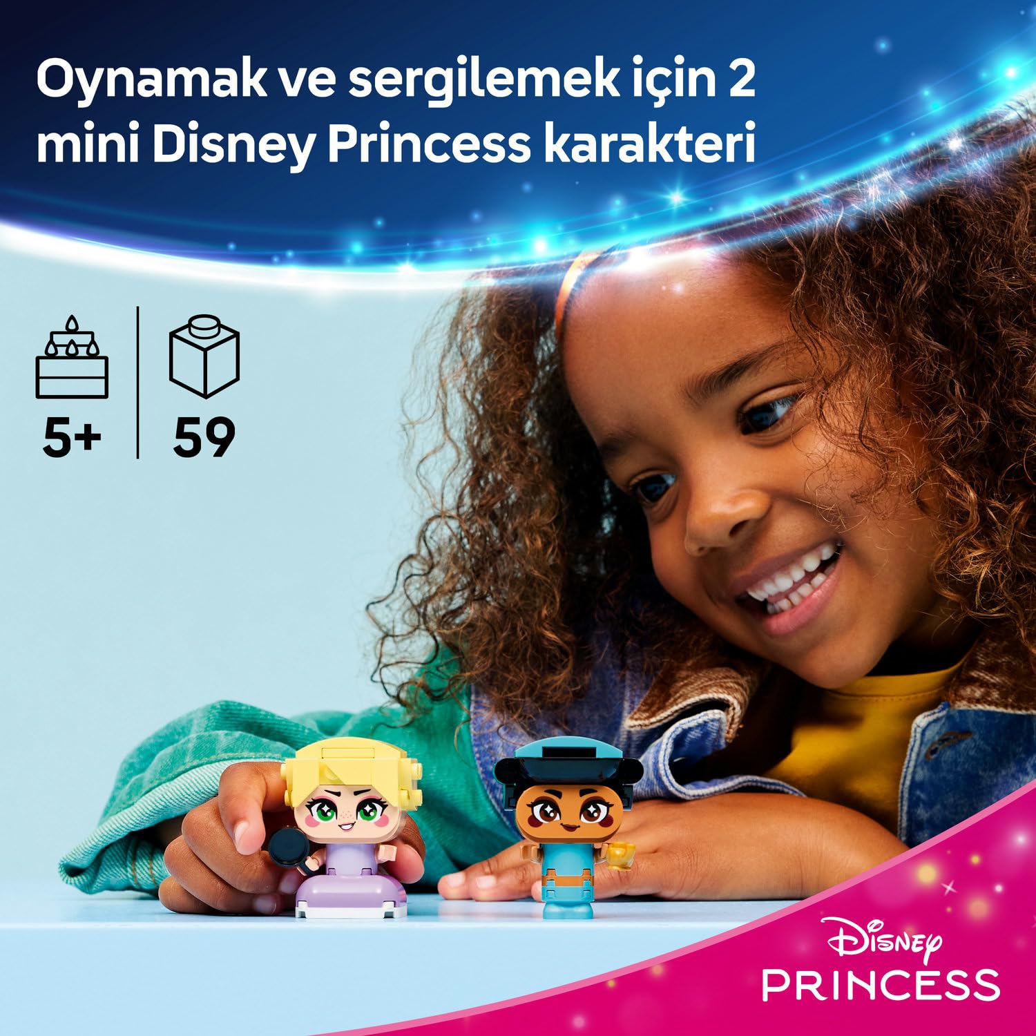 LEGO Disney Princess Mini Yasemin ve Rapunzel 43303