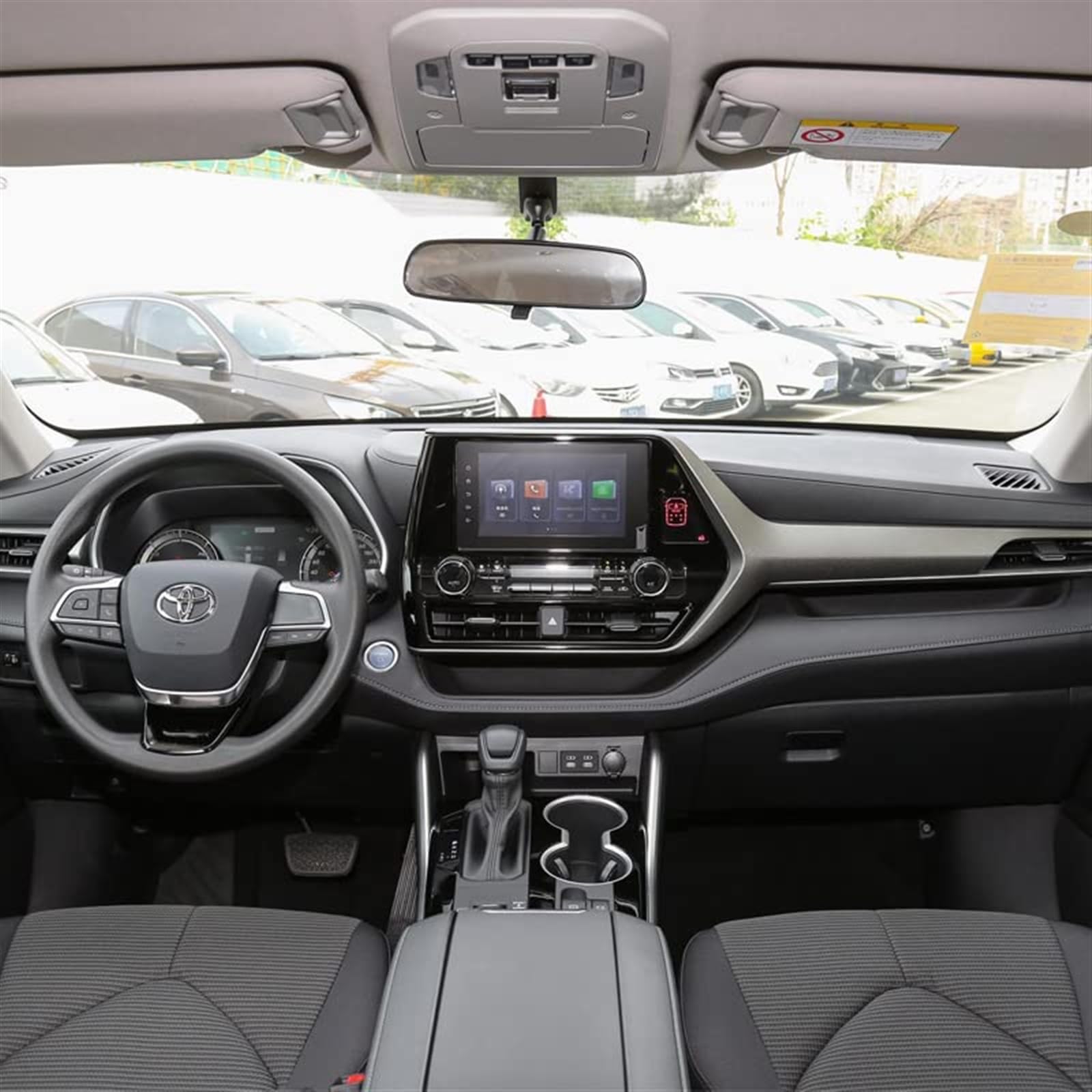 Ładowarka samochodowa 15 W, dla Toyota, Highlander 2022 wnętrze środkowego podłokietnika konwersja akcesoria telefon bezprzewodowy panel ładowania QI Bezprzewodowa ładowarka samochodowa