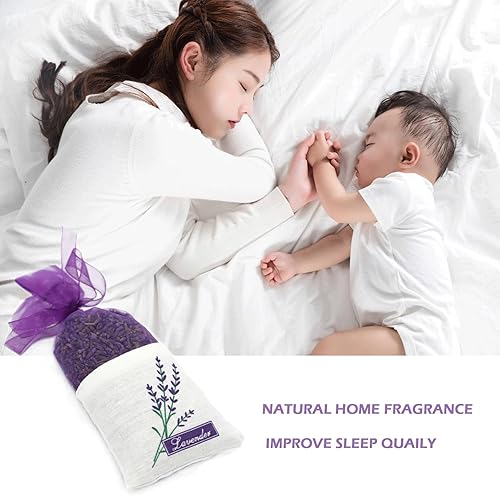 Miniatura 6 de Bolsa de lavanda para cajones y armarios, perfecta para automóviles, bolsas de gimnasio o cualquier lugar que necesite oler mejor, aromas frescos de