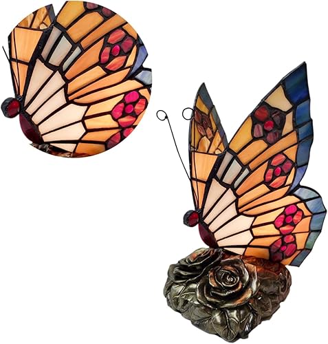 Miniatura 7 de TB03 97 Cortes de Vidrio Tiffany Luz Nocturna, 7 x 9