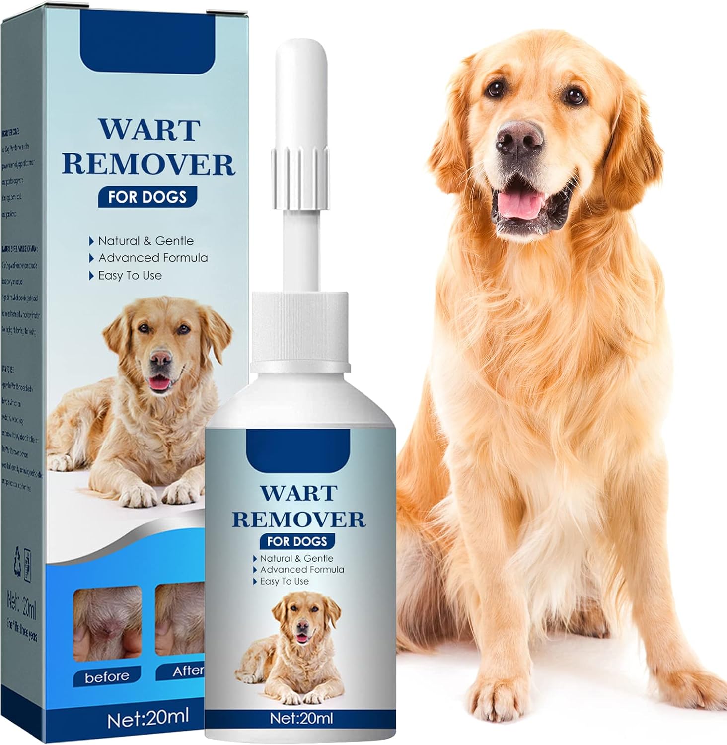 Dog Wart Remover, Natural Dog Skin Tag & Wart Removal Treatment Rapidly