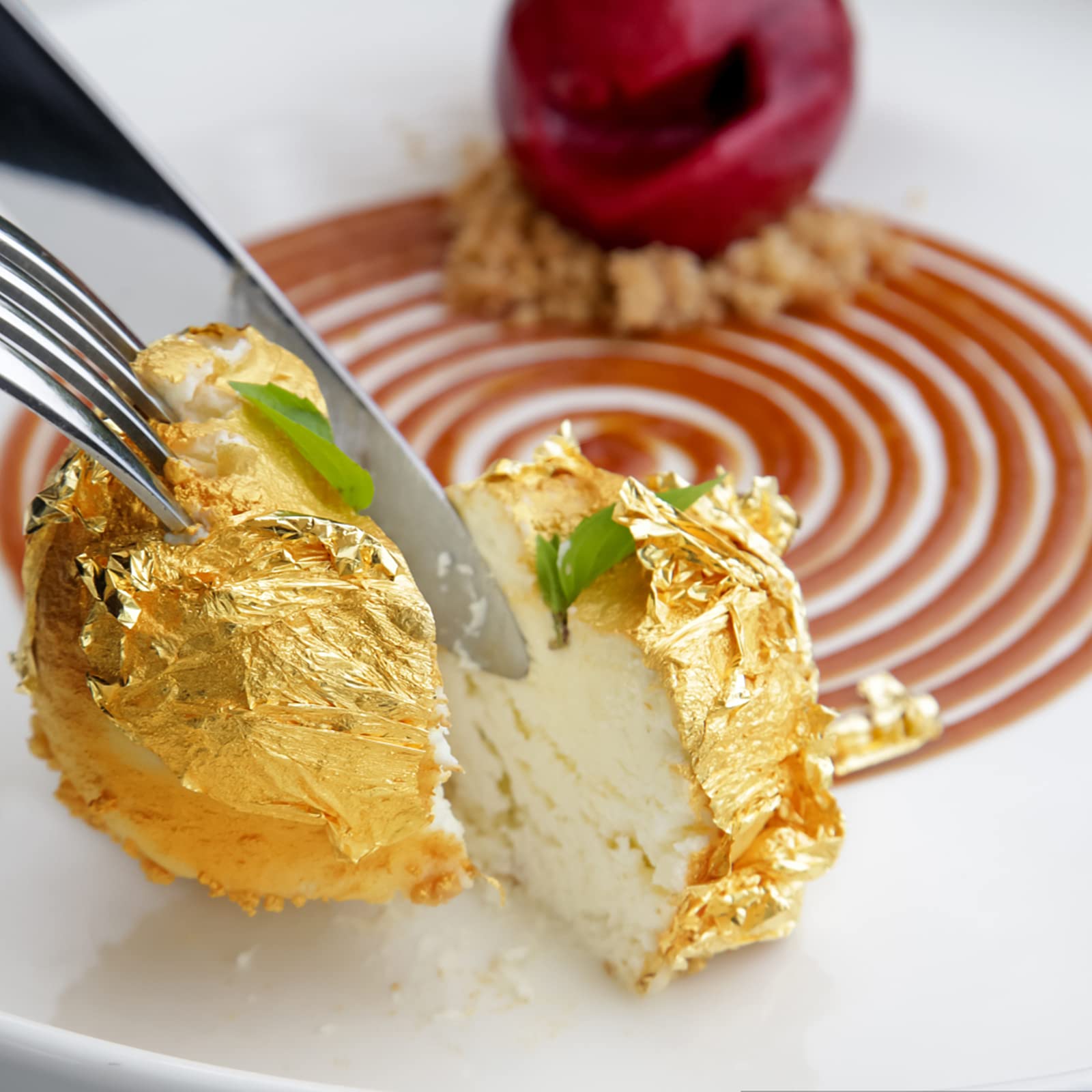 Feuille D'or En Paillettes - Lot De 4 Flacons 5,4g Pour Décoration Gâteaux, Bijoux Résine, Art Des Ongles