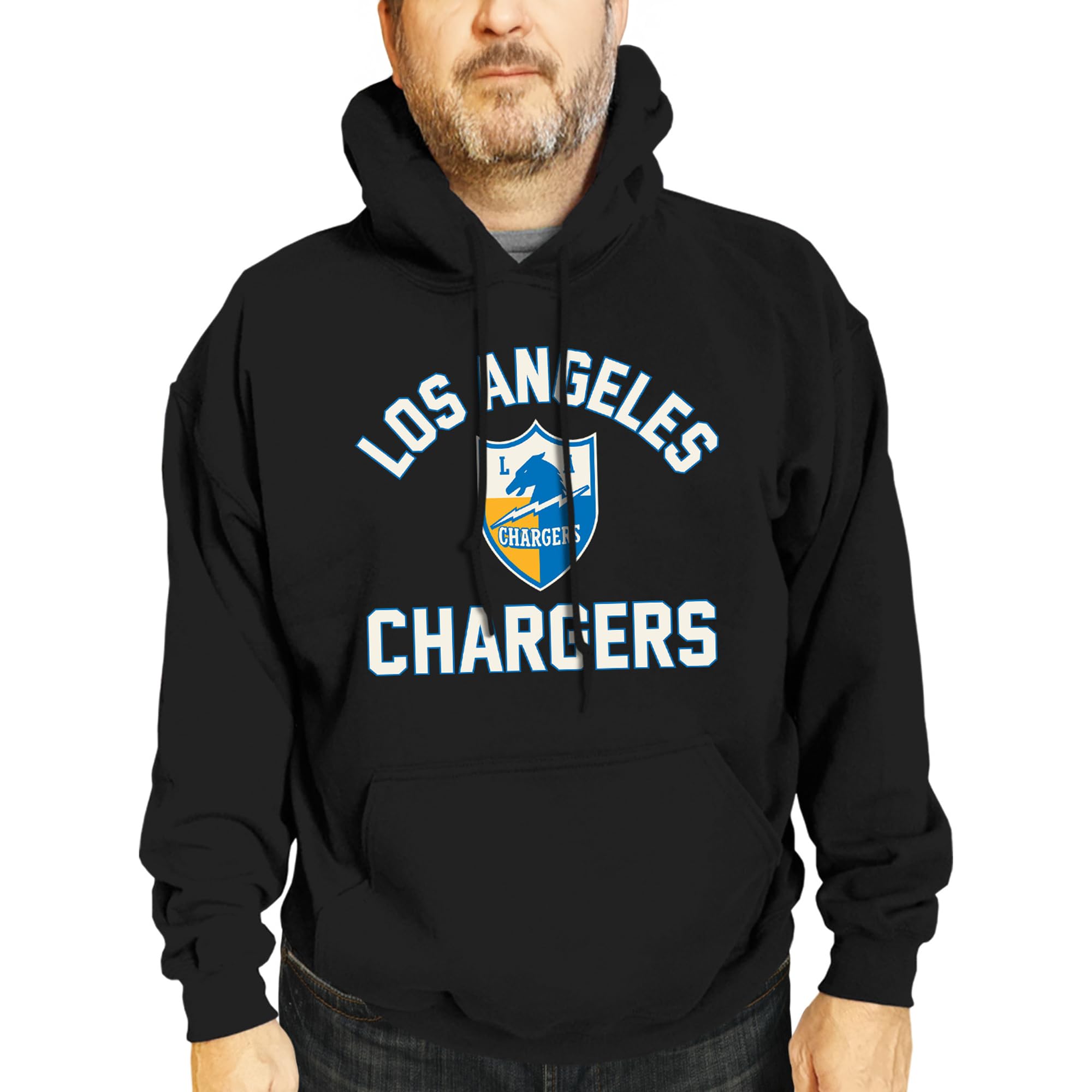 Team Fan Apparel NFL Adult Unisex Retro Gameday Ultra Soft Fleece Hooded Sweatshirt, Officially Licensed Football Hoodie